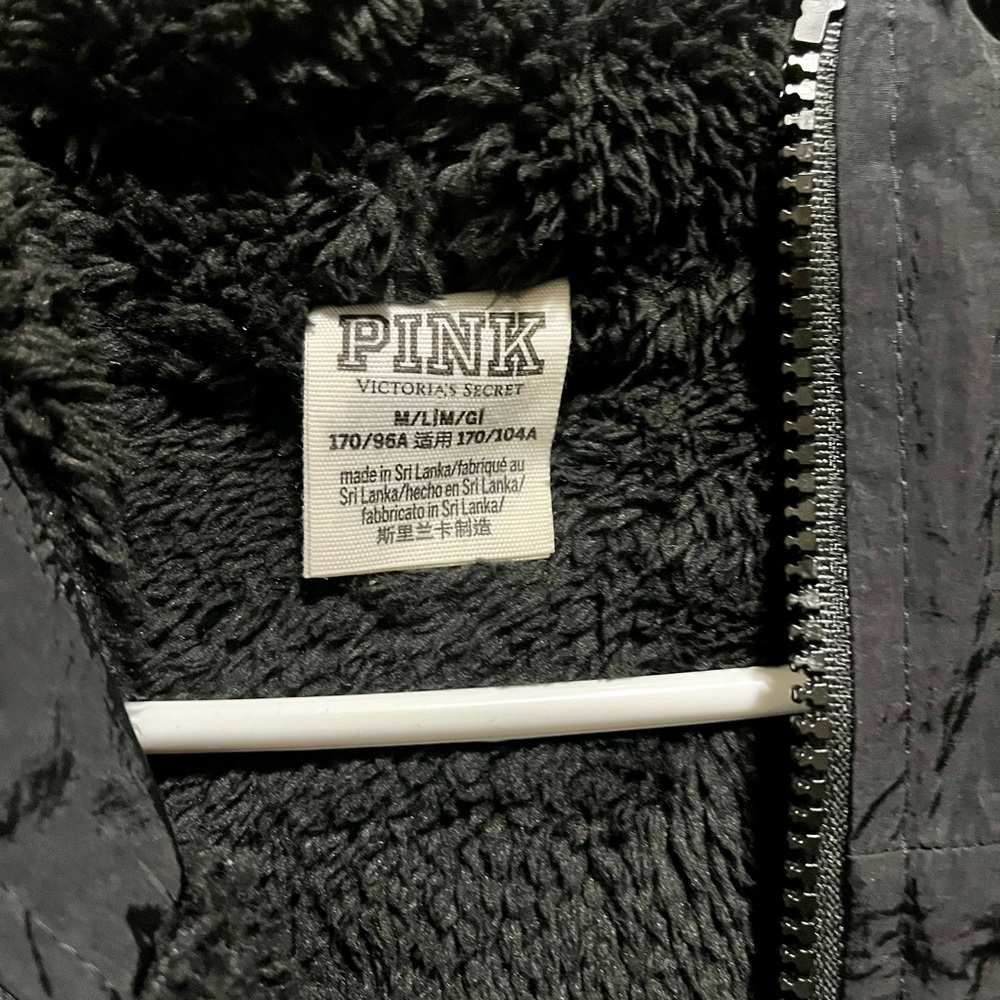 PINK Victoria’s Secret anorak Sherpa lined long coat with hoodie - Picture 10 of 16